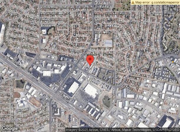  10657 Vista Del Sol Dr, El Paso, TX Parcel Map