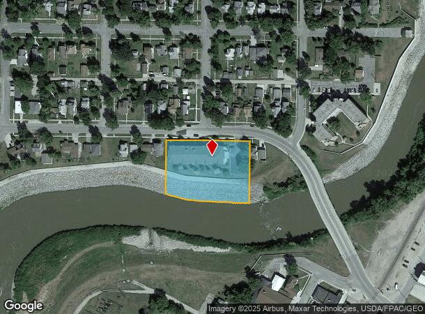  423 Woodland Ave, Crookston, MN Parcel Map