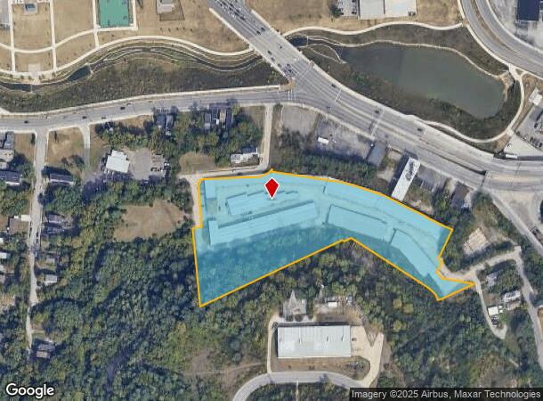  2201 Moellering Ave, Cincinnati, OH Parcel Map