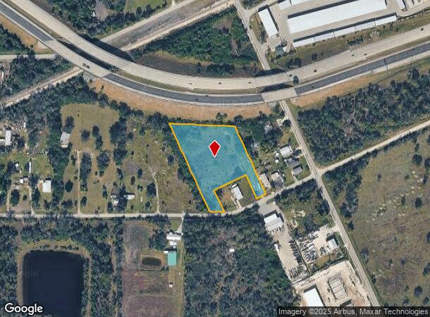  25524 Dundee Rd, Punta Gorda, FL Parcel Map