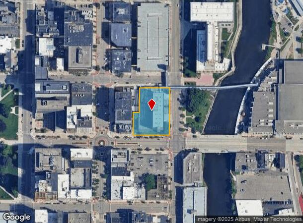 111 N Grand Ave, Lansing, MI Parcel Map