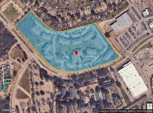  6202 Duck Creek Dr, Garland, TX Parcel Map