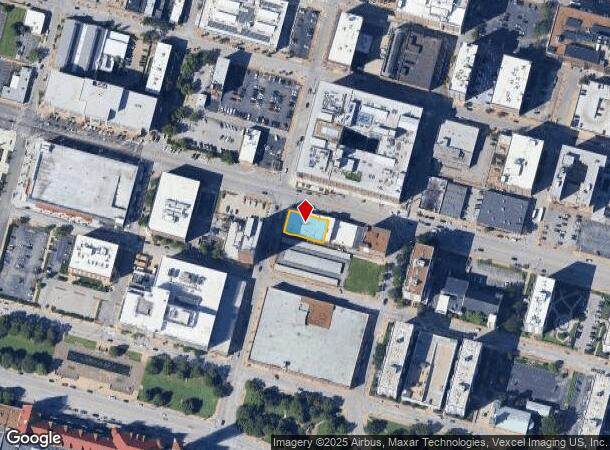 1720 Olive St, Saint Louis, MO Parcel Map