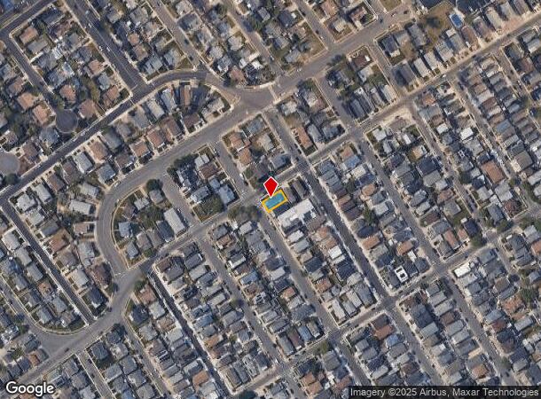  129 N Lafayette Ave, Ventnor City, NJ Parcel Map