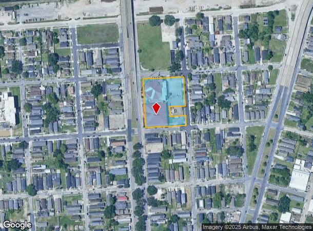 2535 Franklin Ave, New Orleans, LA Parcel Map
