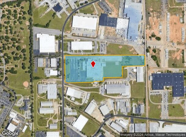  2740 Gunter Park Dr W, Montgomery, AL Parcel Map