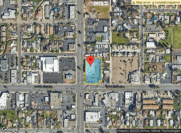  1306 Broadway, El Cajon, CA Parcel Map