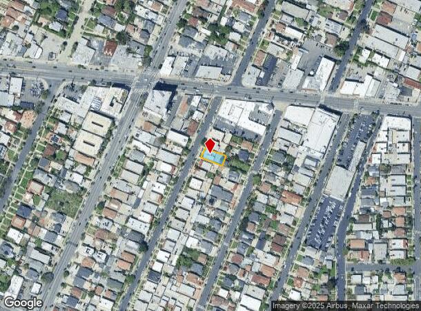  1326 S Bronson Ave, Los Angeles, CA Parcel Map