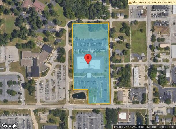  210 W Mckinley Ave, Decatur, IL Parcel Map