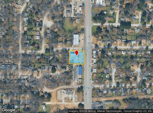  1900 S Cooper St, Arlington, TX Parcel Map