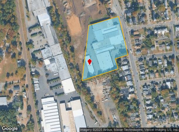  158 W Clinton St, Dover, NJ Parcel Map