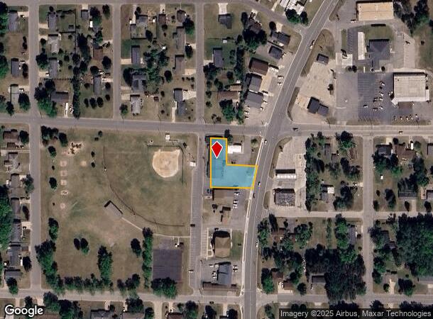  1201 Roosevelt Rd, Niagara, WI Parcel Map