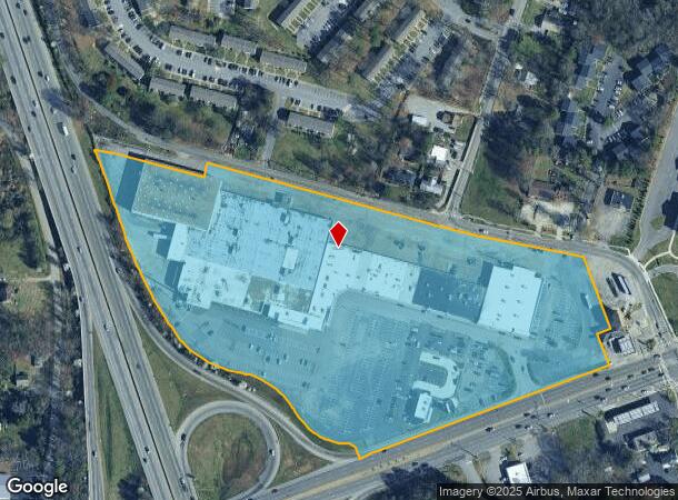 6548 Hull Street Rd, Richmond, VA Parcel Map