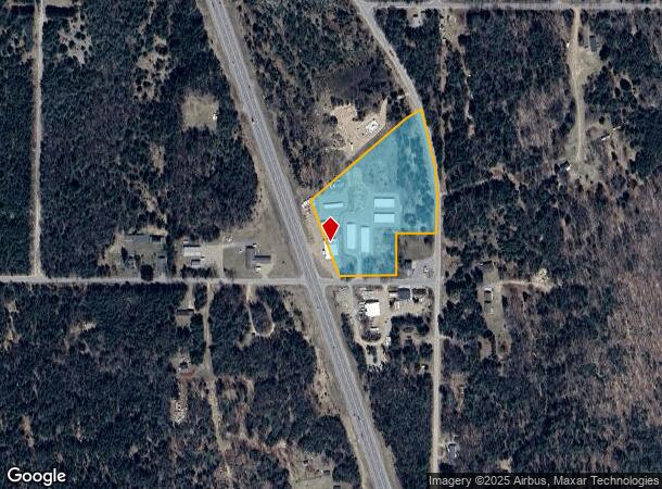 584 S State Highway M553, Gwinn, MI Parcel Map