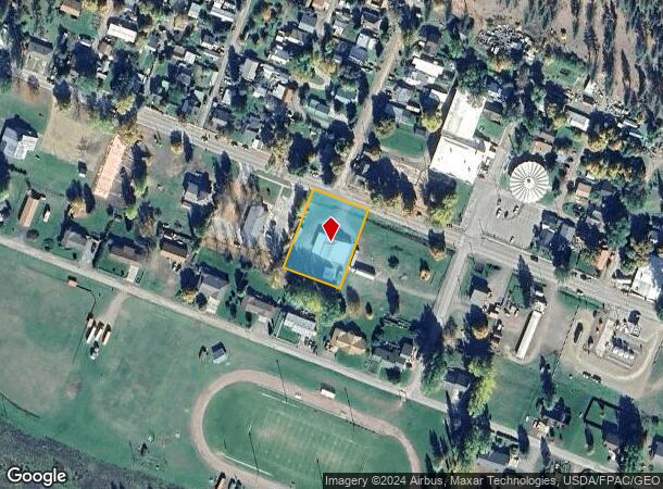  201 Railroad Ave, Alberton, MT Parcel Map