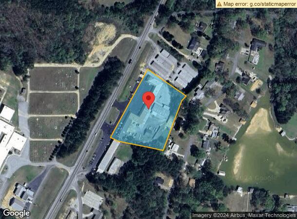  3440 Martin St S, Cropwell, AL Parcel Map