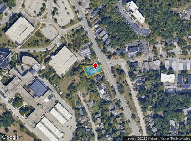 877 Ludlow Ave, Cincinnati, OH Parcel Map