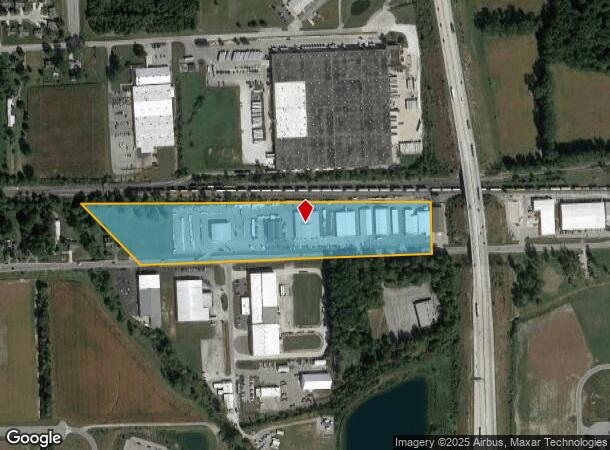 2101 Lincoln Hwy E, New Haven, IN Parcel Map