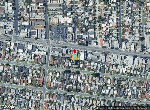  2934 E Florence Ave, Huntington Park, CA Parcel Map