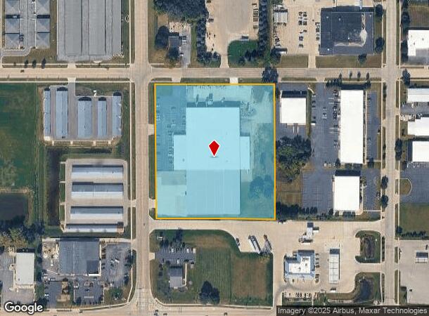 529 N River Rd, West Bend, WI Parcel Map