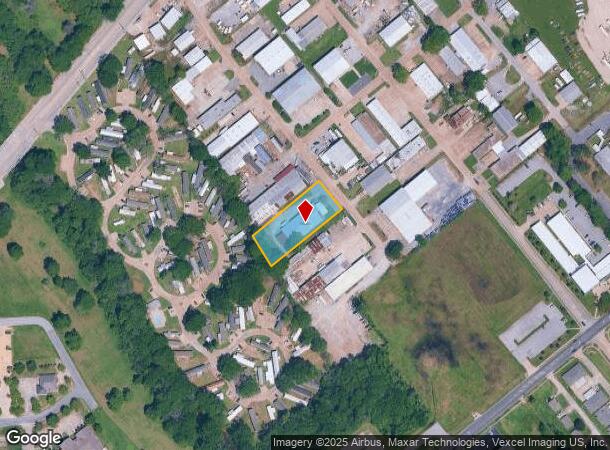  204 Easy St, Lafayette, LA Parcel Map