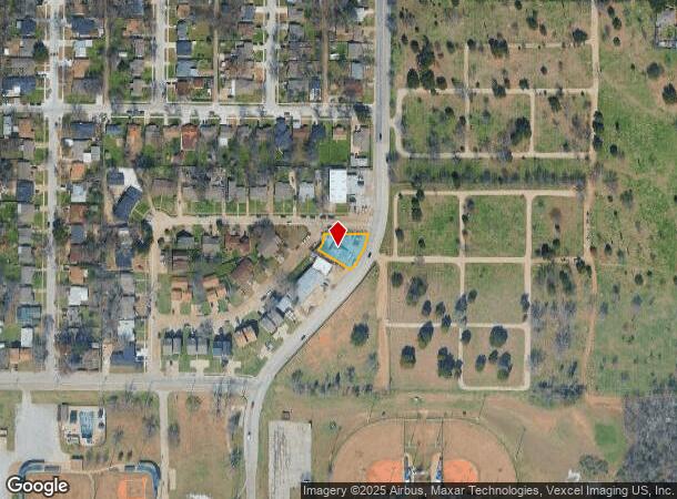  1202 Sw 3Rd St, Grand Prairie, TX Parcel Map