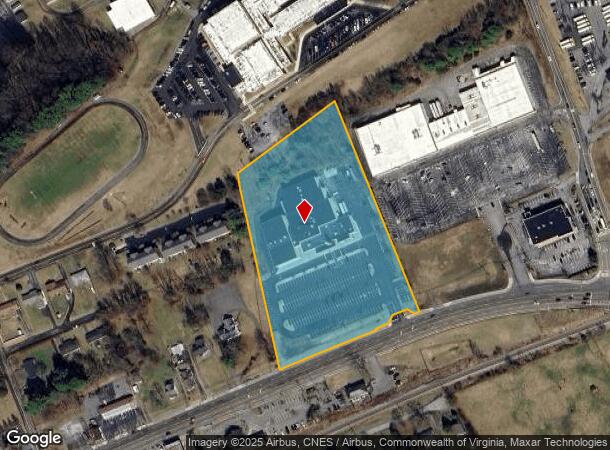  721 E Main St, Abingdon, VA Parcel Map
