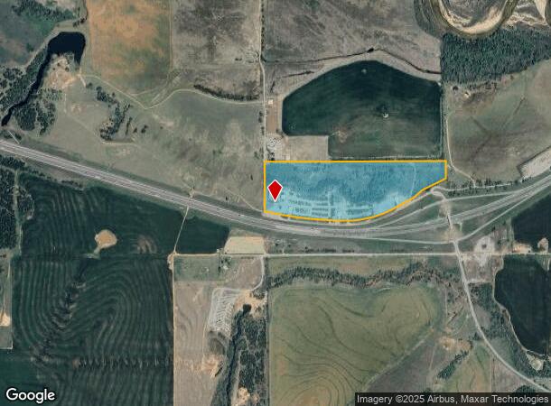 31680 I-40 Service Rd W, OK Parcel Map