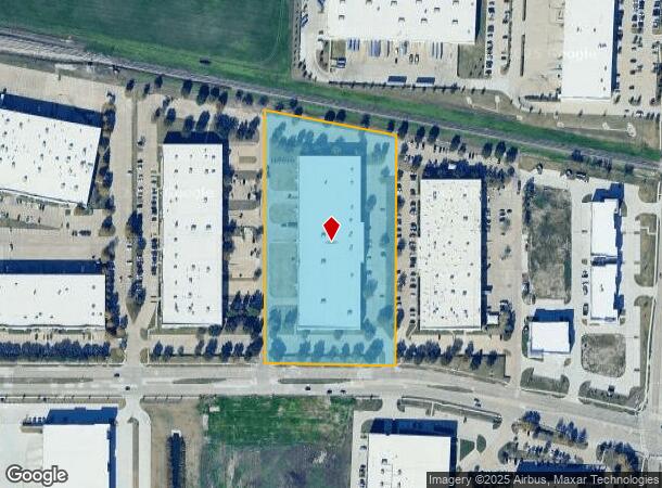  3901 E Plano Pkwy, Plano, TX Parcel Map