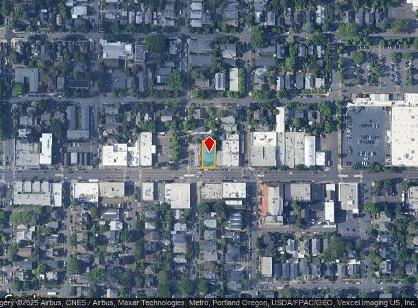 3615 Se Hawthorne Blvd, Portland, OR Parcel Map