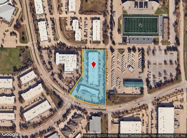  925 S Kimball Ave, Southlake, TX Parcel Map