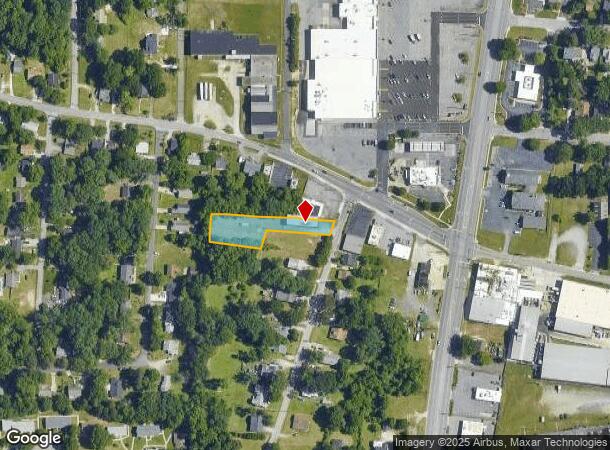 419 Hodgin St, High Point, NC Parcel Map