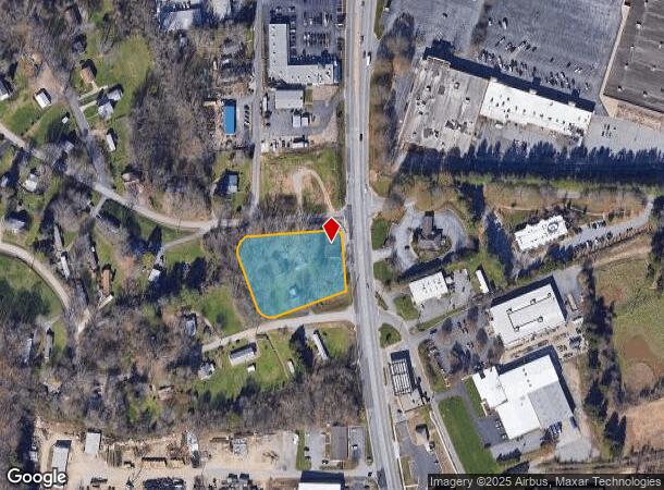  1103 Brevard Rd, Asheville, NC Parcel Map