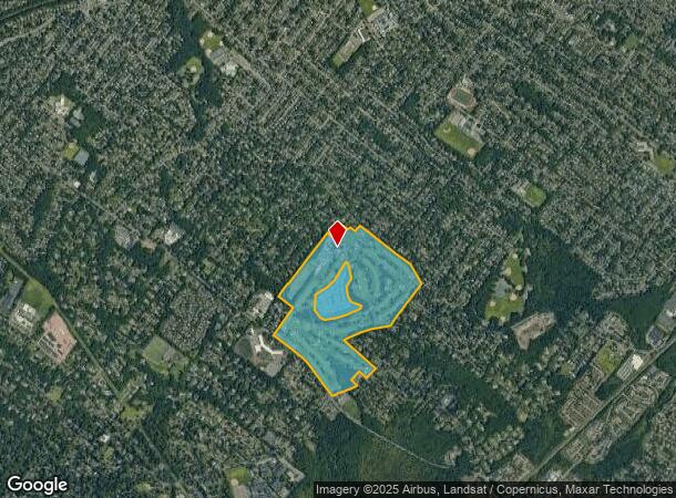  100 Tillinghast Turn, Scotch Plains, NJ Parcel Map