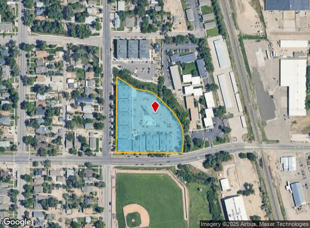  1750 6Th Ave, Greeley, CO Parcel Map