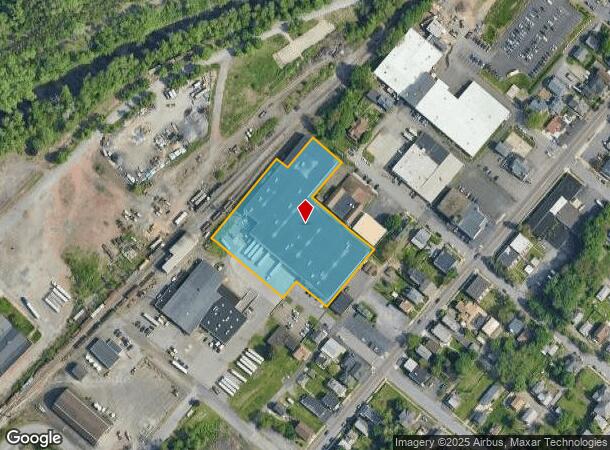  301 Genet St, Scranton, PA Parcel Map