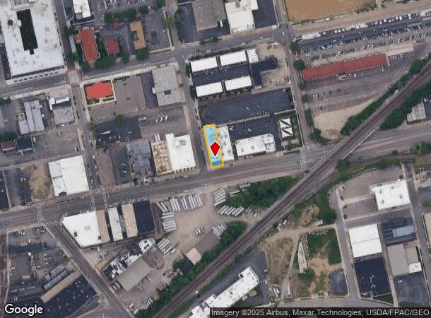 601 E 3Rd St, Dayton, OH Parcel Map