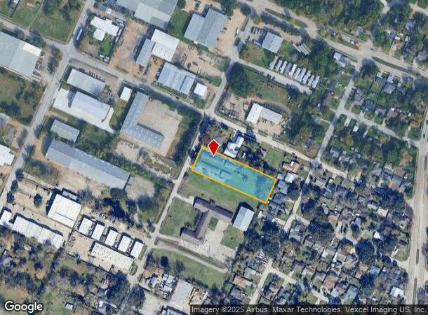  4210 Southerland Rd, Houston, TX Parcel Map