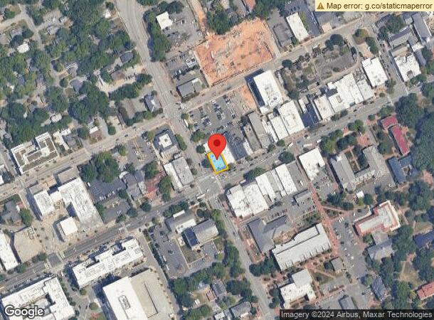  101 E Franklin St, Chapel Hill, NC Parcel Map