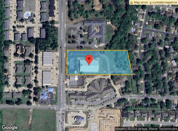  9860 Brockington Rd, Sherwood, AR Parcel Map