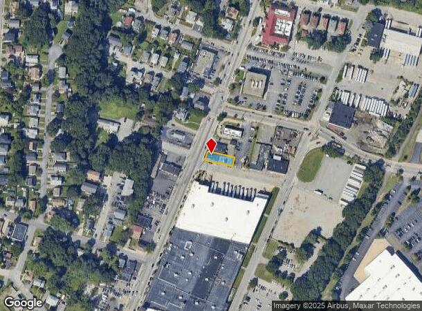 1116 Cranston St, Cranston, RI Parcel Map