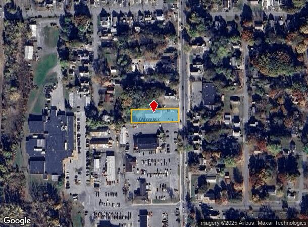 421 Lower Main St, Hudson Falls, NY Parcel Map