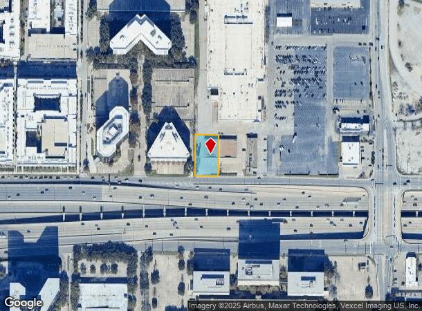  5539 Lyndon B Johnson Fwy, Dallas, TX Parcel Map