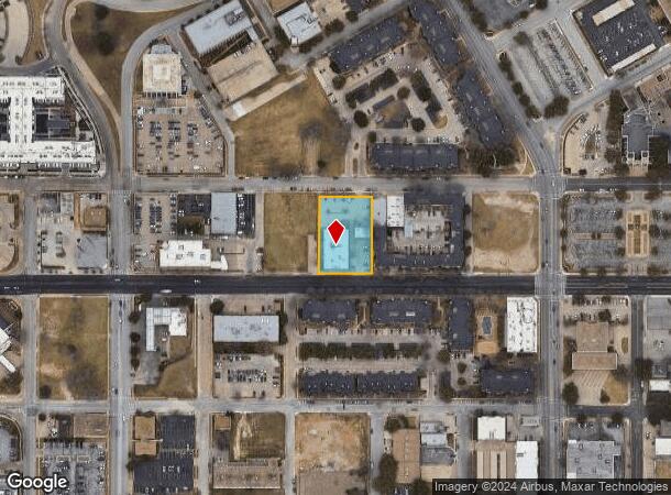  1204 W 7Th St, Fort Worth, TX Parcel Map