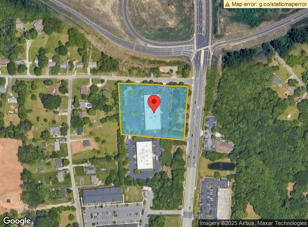  3625 N Elm St, Greensboro, NC Parcel Map