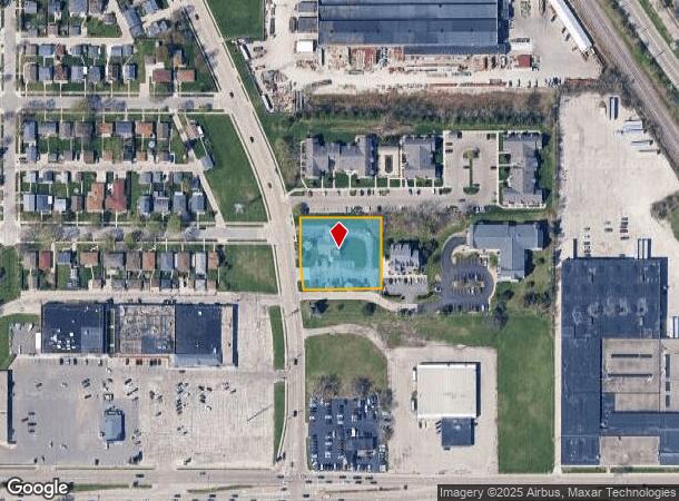 4580 S Nicholson Ave, Cudahy, WI Parcel Map