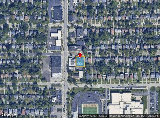 3214 Yorkshire Rd, Cleveland Heights, OH Parcel Map