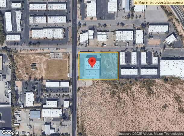  3415 S Dodge Blvd, Tucson, AZ Parcel Map