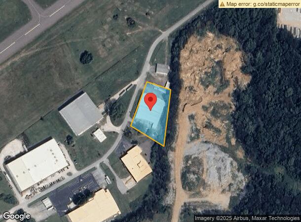  6997 Industrial Park Rd, Mount Pleasant, TN Parcel Map