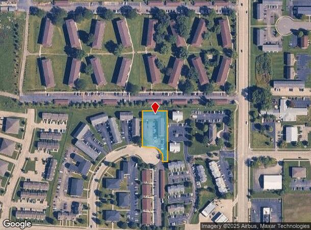  1111 Spiros Ct, Dekalb, IL Parcel Map